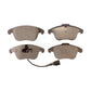 Front Ceramic Disc Brake Pads TEC-1535 For 2010-2010 Audi A5 Quattro With 314mm Diameter Rotor