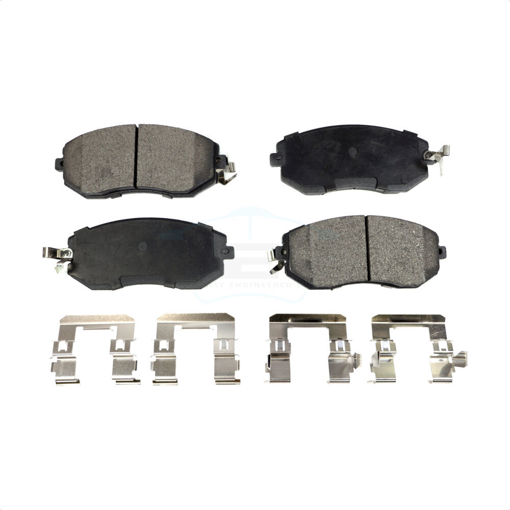 Front Ceramic Disc Brake Pads TEC-1539 For Subaru Forester Impreza Outback XV Crosstrek Legacy Scion FR-S BRZ Toyota 86 WRX