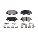 Rear Ceramic Disc Brake Pads TEC-1544 For Hyundai Kia Elantra Optima Soul Sonata Forte Accent Rio Veloster GT Forte5 Cadenza Coupe Koup EV