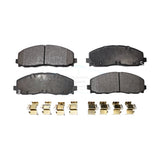 Front Ceramic Disc Brake Pads TEC-1589 For Dodge Grand Caravan Chrysler Journey Town & Country Jeep Pacifica Wrangler Gladiator Ram C/V Volkswagen Routan Voyager