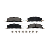 Front Ceramic Disc Brake Pads TEC-1611 For Ford Explorer Taurus Flex Police Interceptor Utility Lincoln Sedan MKS MKT Special Service