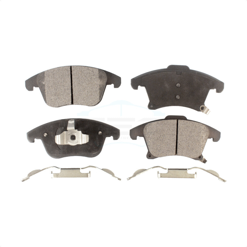 Front Ceramic Disc Brake Pads TEC-1653 For Ford Fusion Lincoln MKZ Police Responder Hybrid SSV Plug-In