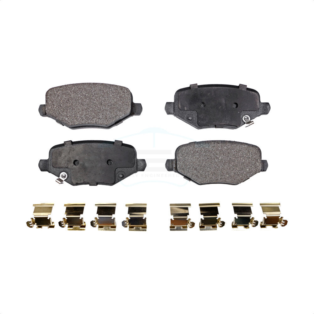 Rear Ceramic Disc Brake Pads TEC-1719 For Dodge Grand Caravan Chrysler Town & Country Journey Ram C/V Volkswagen Routan
