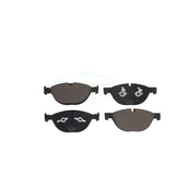 Front Ceramic Disc Brake Pads TEC-1750 For 2014-2020 Jaguar F-Type With 380mm Diameter Rotor Cast Iron