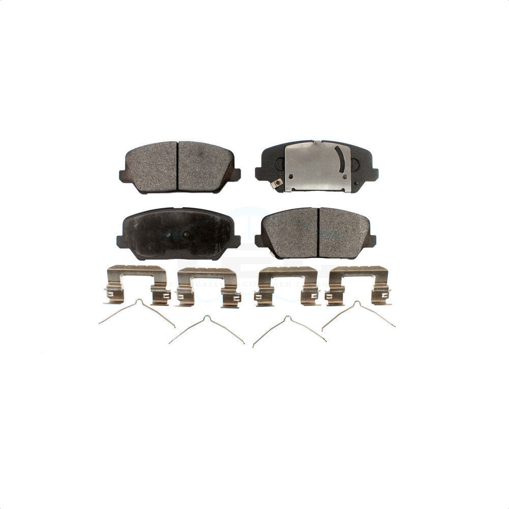 Front Ceramic Disc Brake Pads TEC-1827 For Kia Forte Hyundai Veloster Forte5