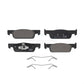 Front Ceramic Disc Brake Pads TEC-1830 For Smart Fortwo EQ fortwo