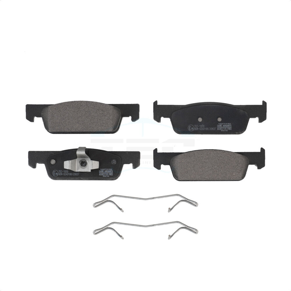 Front Ceramic Disc Brake Pads TEC-1830 For Smart Fortwo EQ fortwo