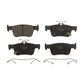 Rear Ceramic Disc Brake Pads TEC-1878 For Honda Civic Acura RDX Integra