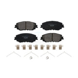 Front Ceramic Disc Brake Pads TEC-2076 For Toyota Camry RAV4 Lexus C-HR ES350 Avalon ES300h UX250h UX200 ES250 Venza Corolla Cross