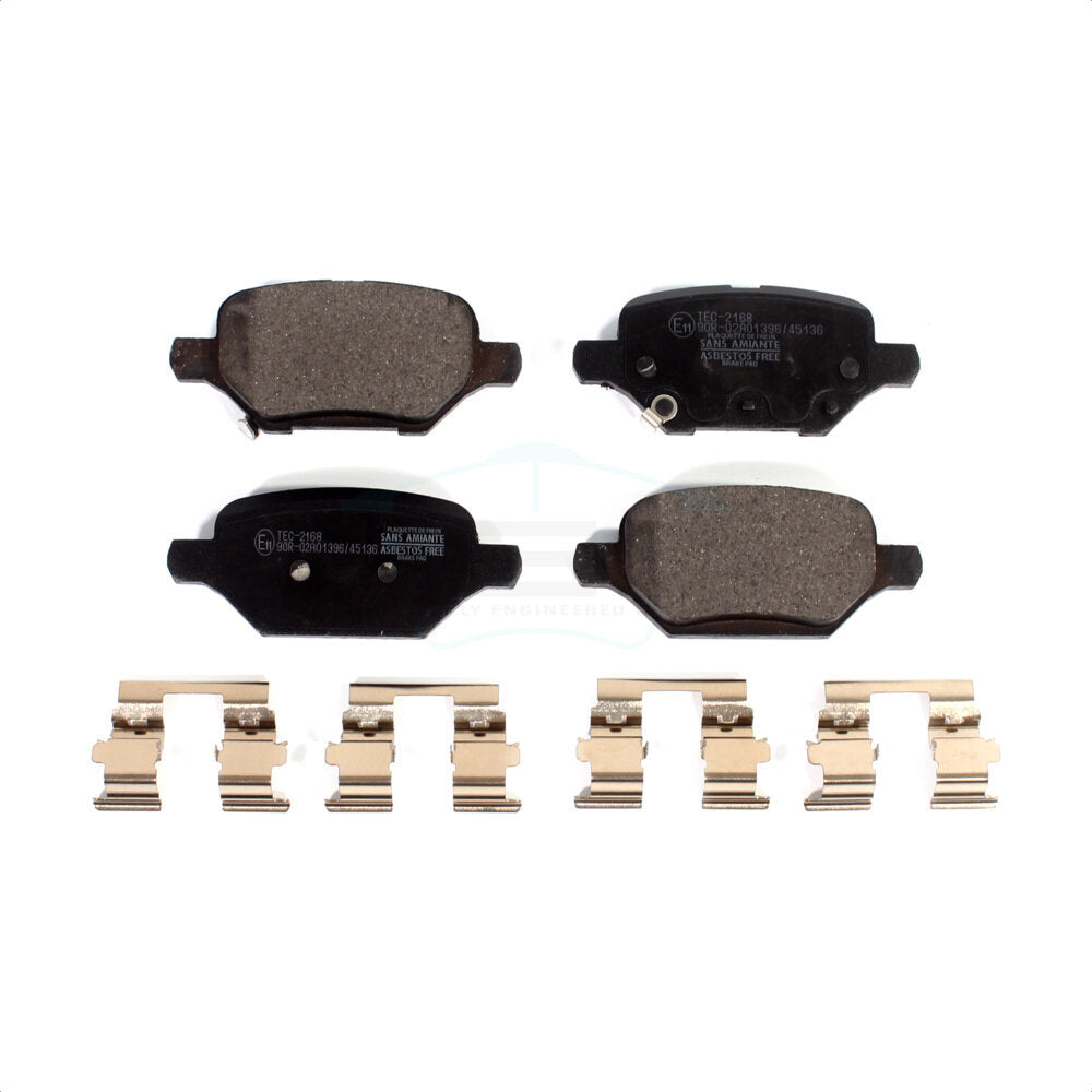 Rear Ceramic Disc Brake Pads TEC-2168 For 2018-2022 Chevrolet Trax Buick Encore