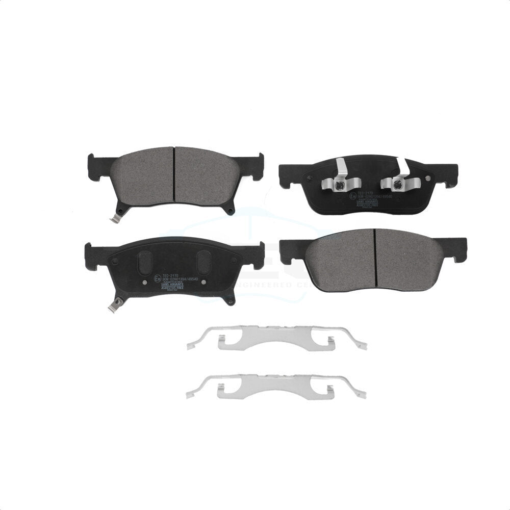 Front Ceramic Disc Brake Pads TEC-2170 For 2019-2022 Subaru Ascent