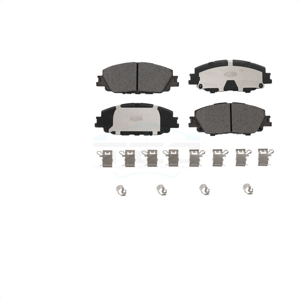Front Ceramic Disc Brake Pads TEC-2176 For Toyota Corolla Prius Prime
