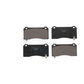 Front Ceramic Disc Brake Pads TEC-2195 For 2017-2022 Tesla 3 With Gray Painted Calipers