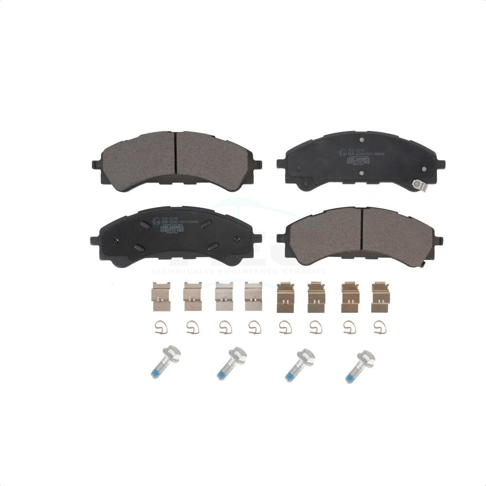 Front Ceramic Disc Brake Pads TEC-2216 For Ford Ranger Bronco