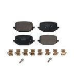 Rear Ceramic Disc Brake Pads TEC-2231 For Ford Explorer Lincoln Aviator Police Interceptor Utility