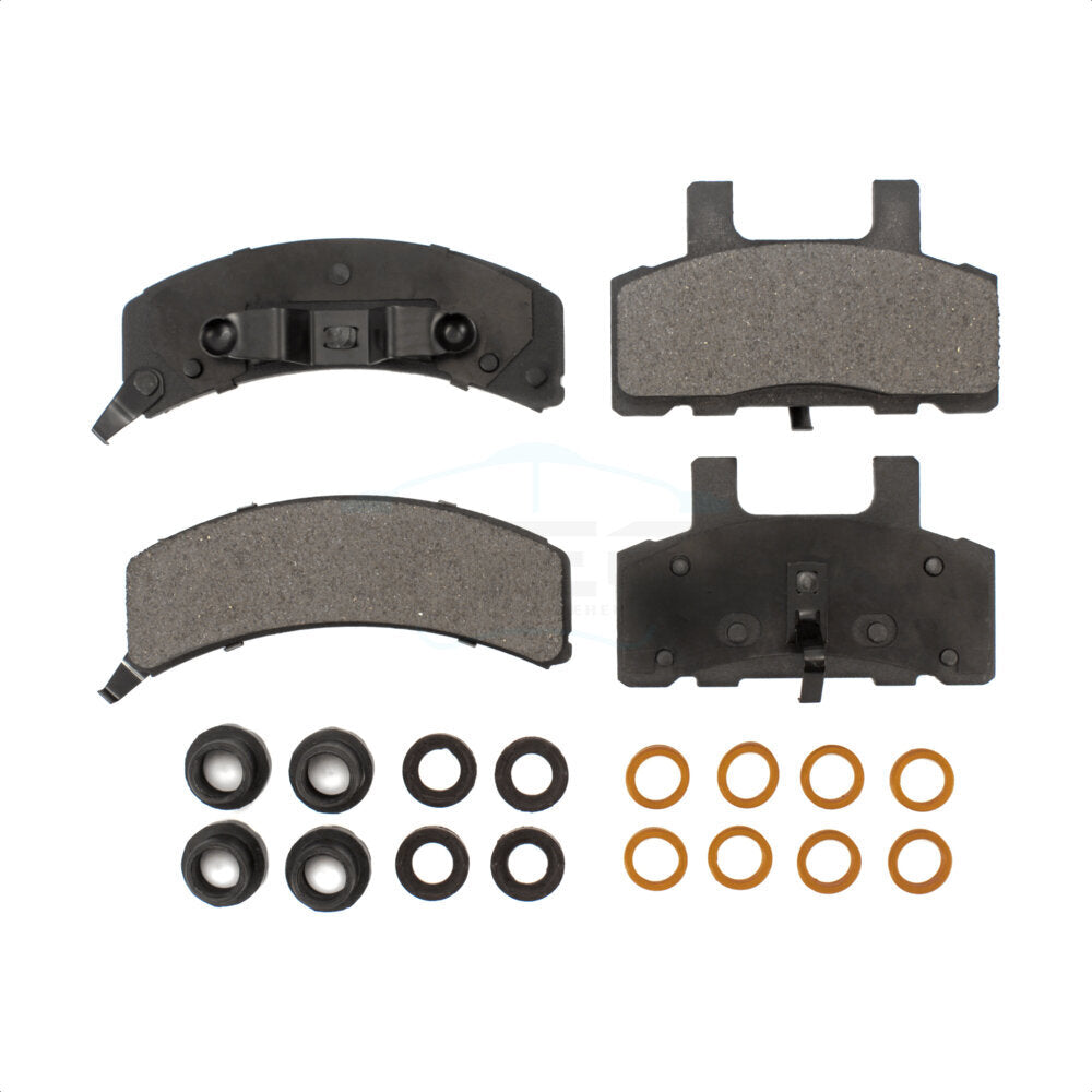 Front Ceramic Disc Brake Pads TEC-369 For Chevrolet C1500 K1500 GMC Dodge Ram 1500 Tahoe K2500 Astro Suburban C2500 Cadillac Yukon DeVille Express Safari 2500 Savana Escalade Blazer Fleetwood 60 R2500
