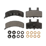 Front Ceramic Disc Brake Pads TEC-369 For Chevrolet C1500 K1500 GMC Dodge Ram 1500 Tahoe K2500 Astro Suburban C2500 Cadillac Yukon DeVille Express Safari 2500 Savana Escalade Blazer Fleetwood 60 R2500