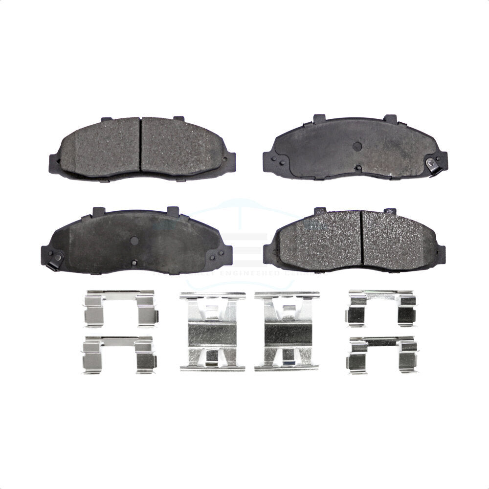 Front Ceramic Disc Brake Pads TEC-679 For Ford F-150 Heritage Lincoln Blackwood