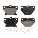 Rear Ceramic Disc Brake Pads TEC-823 For Toyota Corolla Matrix Pontiac Vibe Celica