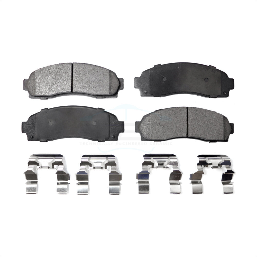 Front Ceramic Disc Brake Pads TEC-833 For Ford Ranger Explorer Saturn Vue Sport Trac Chevrolet Equinox Mercury Mountaineer Pontiac Torrent Mazda B2300 B3000 B4000