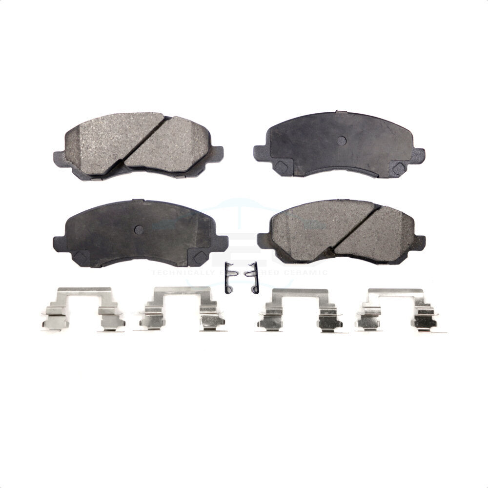 Front Ceramic Disc Brake Pads TEC-866 For Jeep Mitsubishi Dodge Chrysler Patriot Compass Avenger Sebring 200 Caliber Outlander Sport Lancer Galant Eclipse Stratus RVR