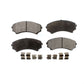 Front Ceramic Disc Brake Pads TEC-867 For Mitsubishi Endeavor Isuzu Rodeo Montero Axiom Honda Passport Sport