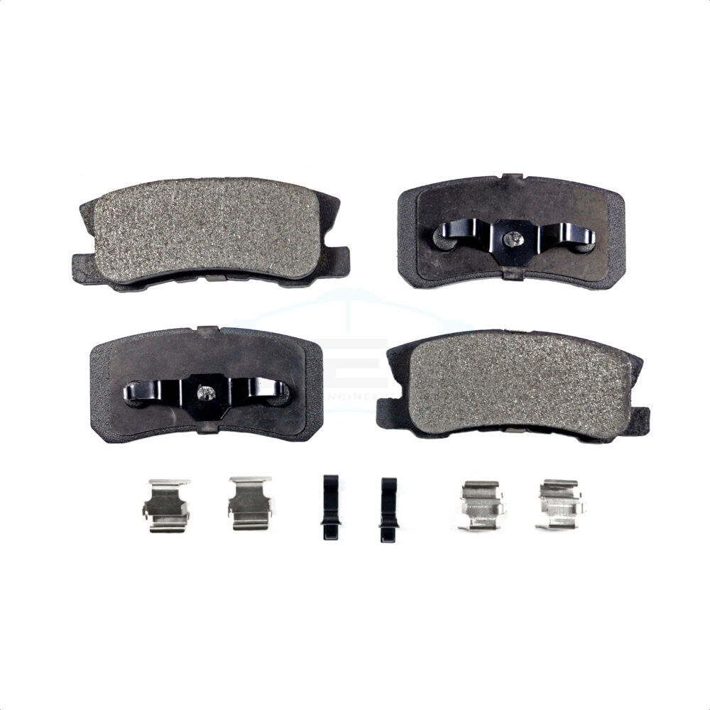 Rear Ceramic Disc Brake Pads TEC-868 For Jeep Patriot Dodge Chrysler Compass Avenger Mitsubishi 200 Sebring Lancer Caliber Endeavor Outlander Sport Montero RVR