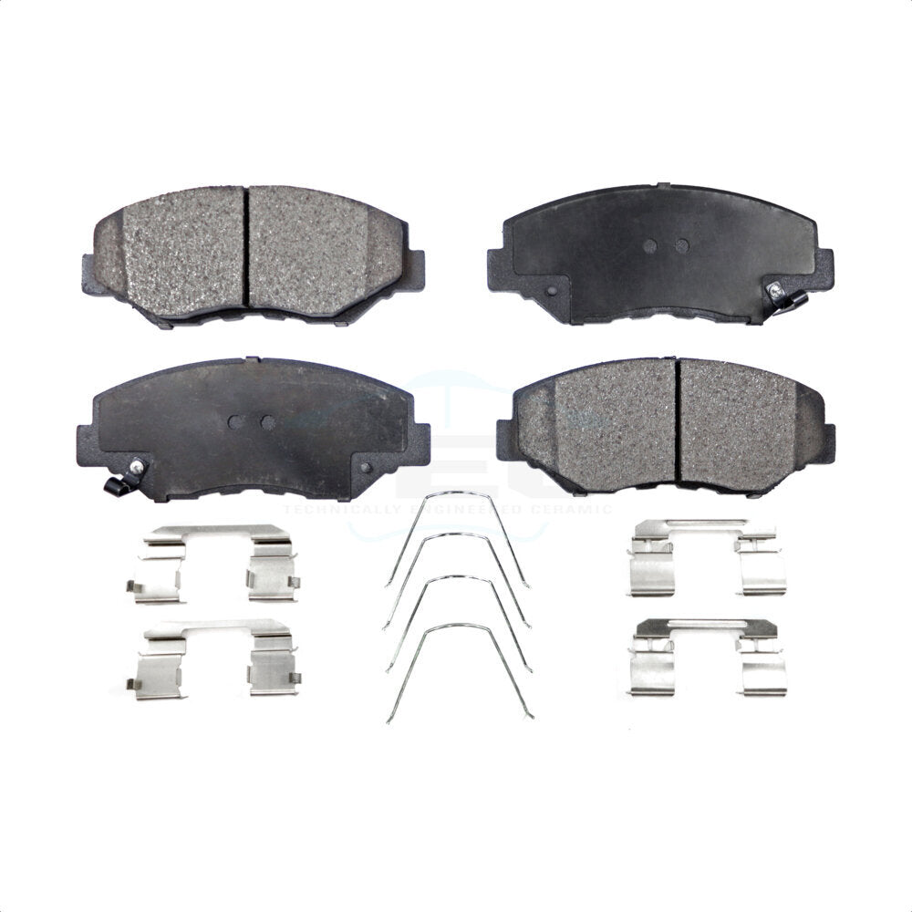 Front Ceramic Disc Brake Pads TEC-914 For Honda Accord Civic CR-V Pilot Element Fit Acura ILX CR-Z