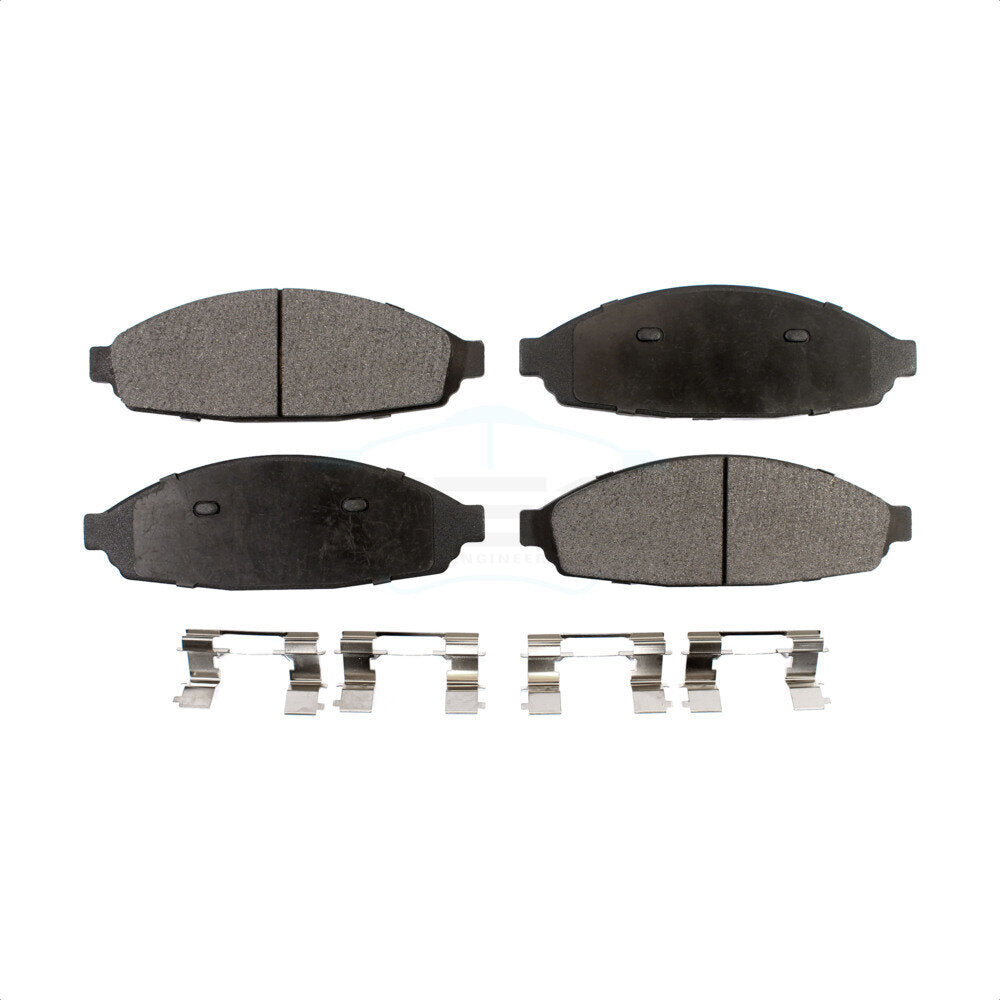 Front Ceramic Disc Brake Pads TEC-931 For Ford Crown Victoria Mercury Grand Marquis Lincoln Town Car Marauder