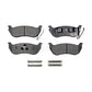Rear Ceramic Disc Brake Pads TEC-981 For Jeep Liberty Ford Explorer Wrangler Sport Trac Mercury Mountaineer TJ