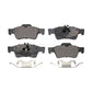 Rear Ceramic Disc Brake Pads TEC-986 For Mercedes-Benz E350 S550 E320 CLS550 SL500 E550 E500 S430 S500 SL550 E400 CLS500 CLS400 E250 CL550 S350 CL500 E63 AMG S600 SL63 S400 SL600 CL600 SL65 S450 E300