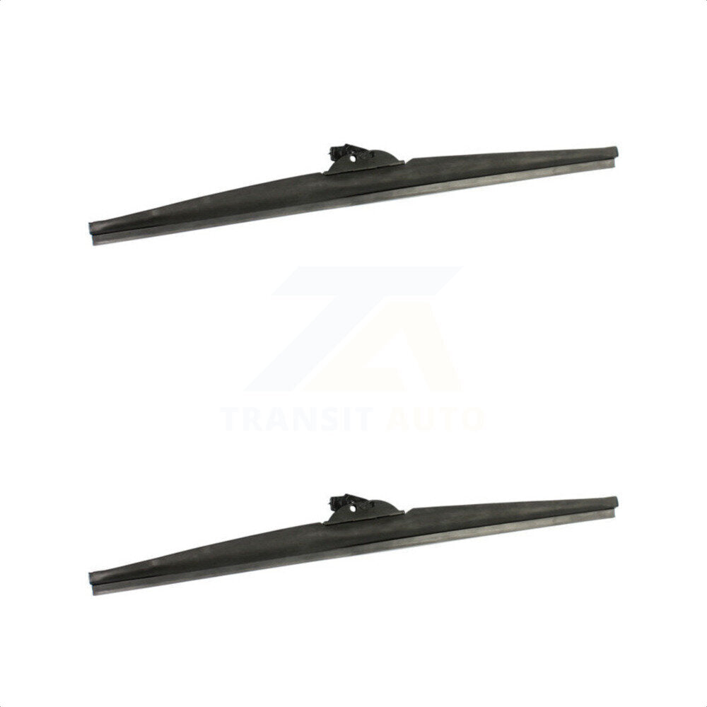 Top Quality Front 17" + Winter Wiper Blades Pair For Toyota Tacoma 4Runner Pickup Tracker Geo Isuzu Trooper Chevrolet Hyundai Excel Suzuki Sidekick Nissan 310 Subaru Justy Mitsubishi Precis Ford Asuna Dodge Pontiac Bronco 2000 GTX Sunrunner K90-100586