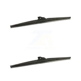Top Quality Front 17" + Winter Wiper Blades Pair For Toyota Tacoma 4Runner Pickup Tracker Geo Isuzu Trooper Chevrolet Hyundai Excel Suzuki Sidekick Nissan 310 Subaru Justy Mitsubishi Precis Ford Asuna Dodge Pontiac Bronco 2000 GTX Sunrunner K90-100586