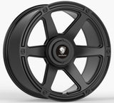 Trail Blazer Matt Black 20x9.0 5x115 Wheels - TB01-BLANK-2090-10-TB1.1