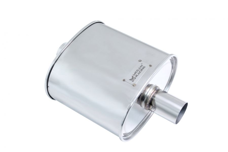 Universal Muffler (2.5-Inch Piping w/o Tip) - MR-MU-UNIV25