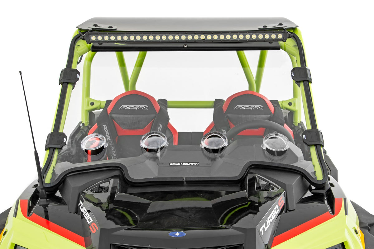 Vented Full Windshield | Scratch Resistant | Polaris RZR Turbo S/RZR Turbo S4 (21-22)