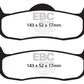 EBC 04-05 Infiniti QX56 5.6 Greenstuff Rear Brake Pads