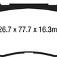 EBC 15+ Hyundai Genesis 3.8 Yellowstuff Front Brake Pads