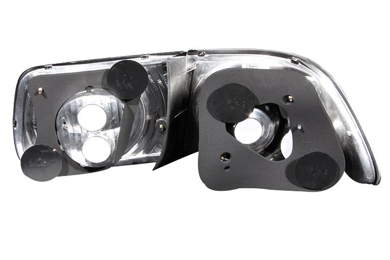 ANZO 1996-2000 Honda Civic Taillights Black | Too Fast Autoparts | Order Online | Canada & USA Shipping