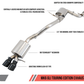 AWE Tuning Mk6 GLI 2.0T - Mk6 Jetta 1.8T Touring Edition Exhaust - Polished Silver Tips