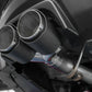 MBRP 15-19 Subaru WRX 2.0L/STI 2.5L 3in Dual Split Rear Exit w/ 3.5in CF Tips - T304 (Race Version)