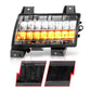 ANZO 2018-2021 Jeep Wrangler LED Side Markers Chrome Housing Smoke Lens w/ Seq. Signal Sport Bulb | Too Fast Autoparts | Order Online | Canada & USA Shipping