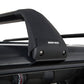 Rhino-Rack 07-22 Jeep Wrangler JK/JL 4 Door Hard Top Vortex SG 2 Bar Roof Rack - Black