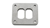 Vibrant Divided Turbo Inlet Flange for Borg Warner S-Series Divided T4 - 304 Stainless Steel