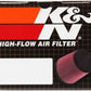 K&N Universal Rubber Filter 5in Flange ID x 6.5in Base OD x 4.5in Top OD x 4.125in Height