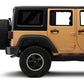Raxiom 07-18 Jeep Wrangler JK Axial Series JL Style LED Tail Lights- Black Housing- Red Lens