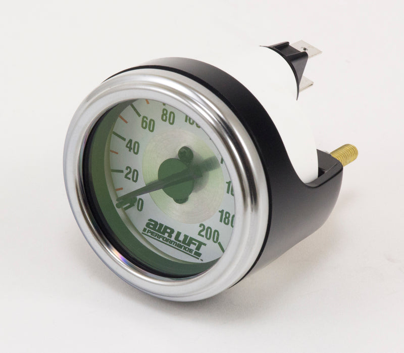 Air Lift Single Needle Gauge- 200 PSI