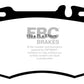EBC 02-04 Mercedes-Benz C32 AMG (W203) 3.2 Supercharged Yellowstuff Front Brake Pads
