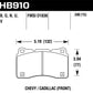 Hawk 15-16 Cadillac XTS / Chevrolet Corvette DTC-60 Front Brake Pads