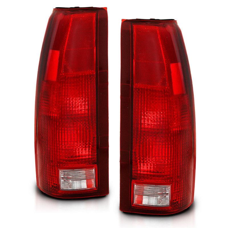 ANZO 1988-1999 Chevy C1500 Taillight Red/Clear Lens (OE Replacement) | Too Fast Autoparts | Order Online
